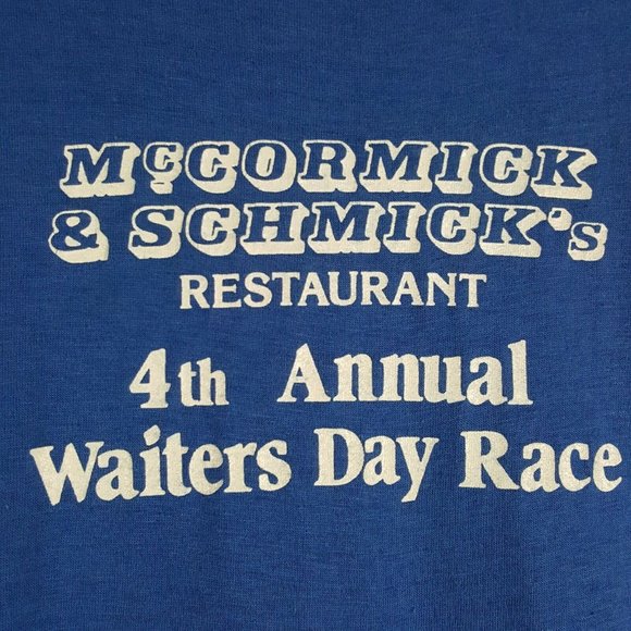 Vtg 80s Oktoberfest Run Beer T-Shirt M Mccormick - Picture 2 of 10